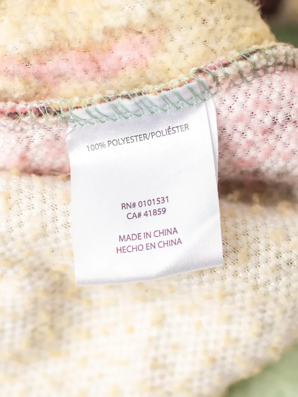 Disney Winnie The Pooh Sherpa Pullover Jacket XL All Over Print Fleece Qtr Zip - Picture 4 of 6